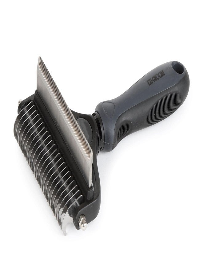 Shires Equestrian Ezi-Groom Tidy Up Comb (Black)